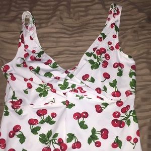 Pin Up Couture cherry print blouse